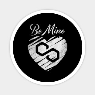 Valentine Be Mine Polygon Matic Coin To The Moon Crypto Token Cryptocurrency Blockchain Wallet Birthday Gift For Men Women Kids Magnet